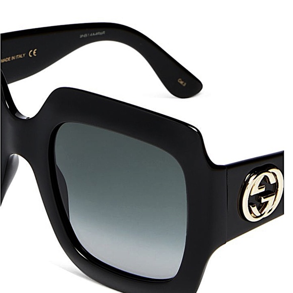 Gucci Oversized Square Sunglasses, 54mm main image 8